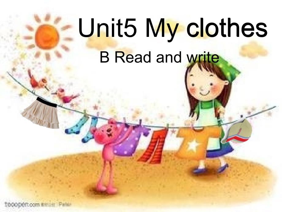 PEP英语四年级下册Unit 5 B Read and write(2)ppt课件_第1页