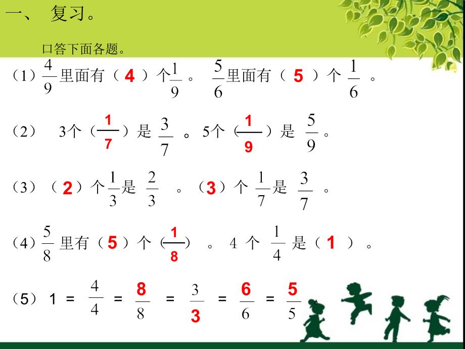 三年级上册分数的简单计算_第2页