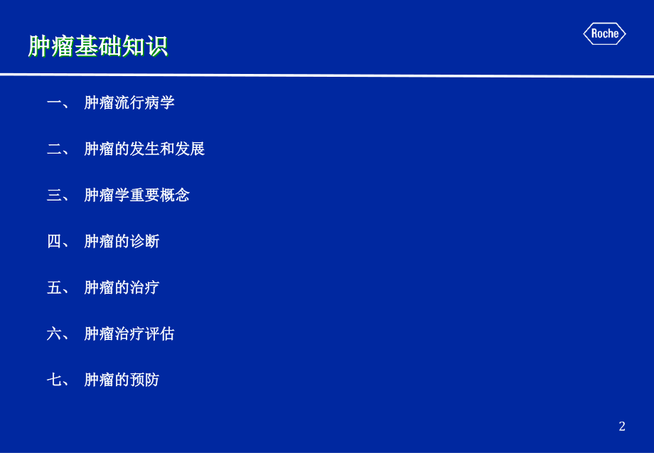 肿瘤基础知识培训ppt课件_第2页