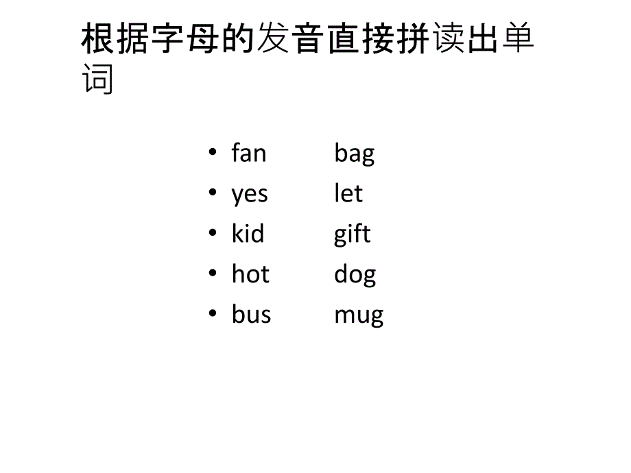 六年级下册英语课件-小升初英语知识点专项复习专题一_语音课件 全国通用(共11张PPT)_第4页