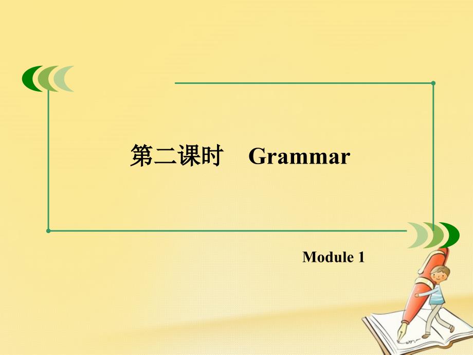 2017-2018学年高中英语 Module 1 Our Body and Healthy Habits（第2课时）Grammar课件 外研版必修2_第3页