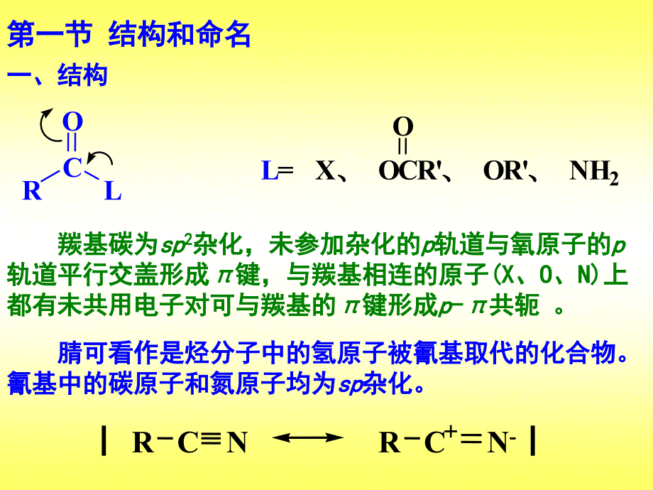 有机化学课件：十一 羧酸衍生物_第3页