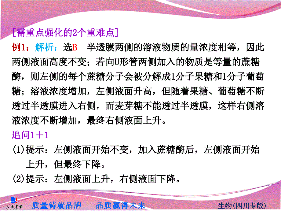 必修1第二单元第三讲　物质跨膜运输的实例与方式_第3页