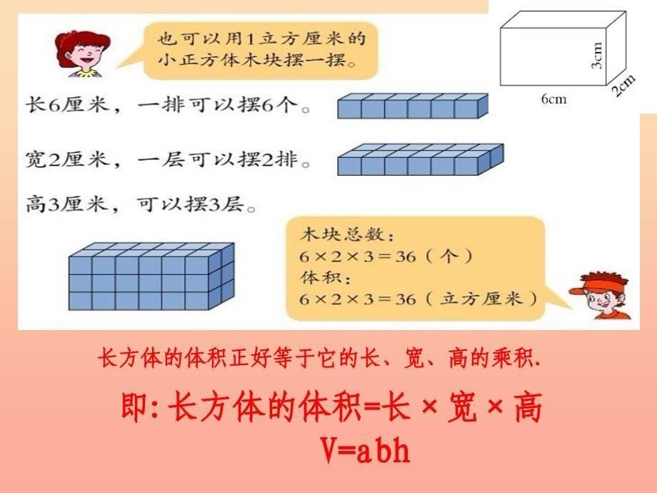 2022春五年级数学下册 第七单元《包装盒—长方体和正方体》课件6 青岛版六三制_第5页