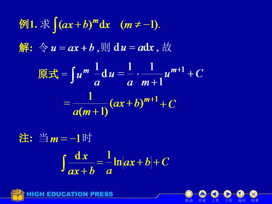 高等数学(同济大学)课件上第42换元法55360_第4页