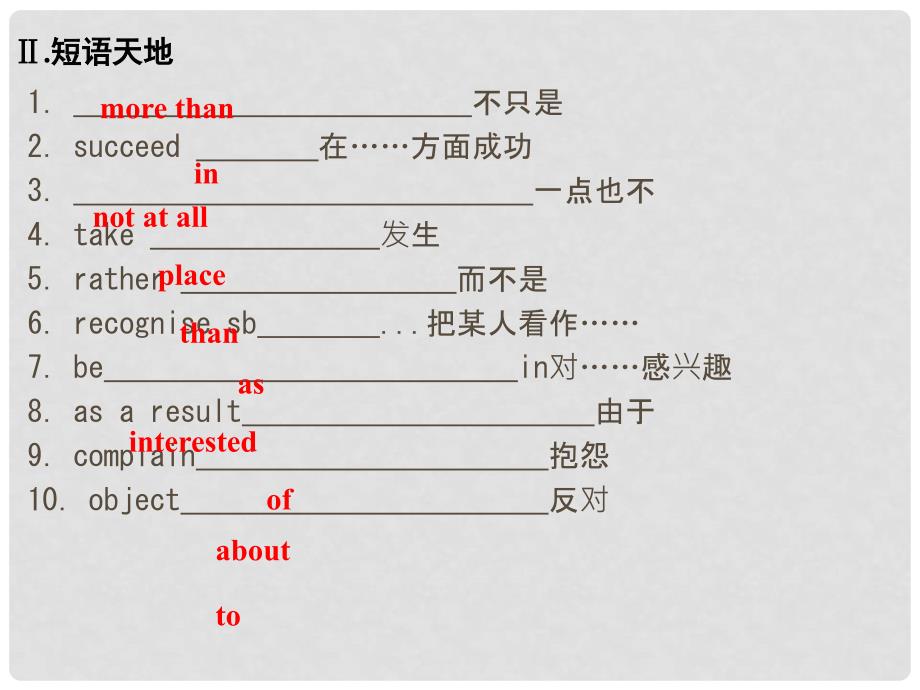 高中英语 Module 1 Bernard Shaw‘s Pygmalion Period Three Reading and Vocabulary &amp; Cultural Corner课件 外研版选修9_第3页