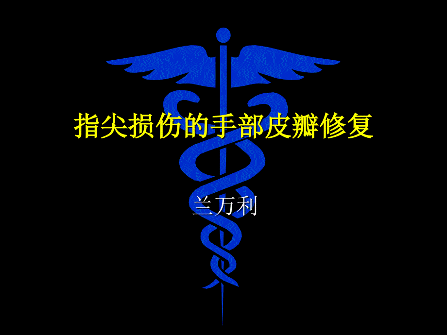 指尖损伤的手部皮瓣修复课件.ppt_第1页