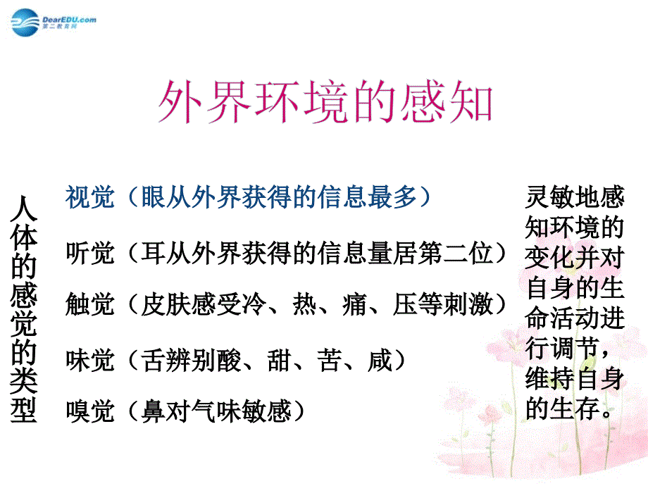 七年级生物下册 第十二章 第三节 人体感知信息课件3 新版苏教版_第3页