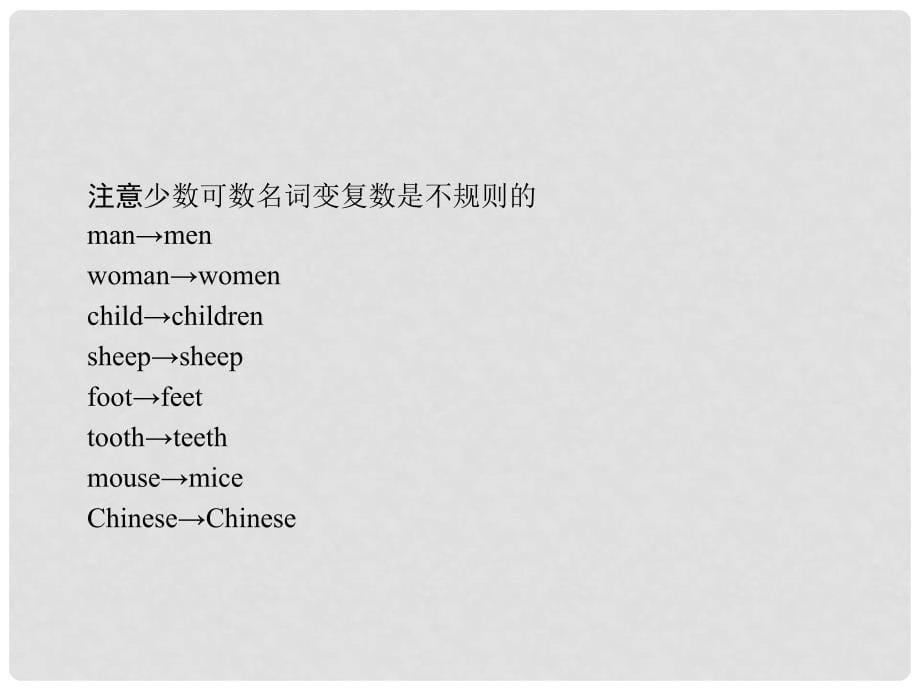 七年级英语上册 单元语法突破6课件 （新版）人教新目标版_第5页