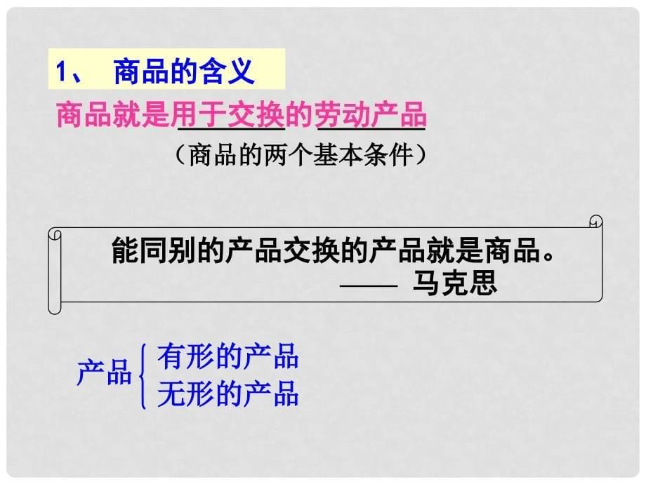 高一政治1.1.1《揭开货币的神秘面纱》课件（2套）新人教版必修1揭开货币的神秘面纱_第5页