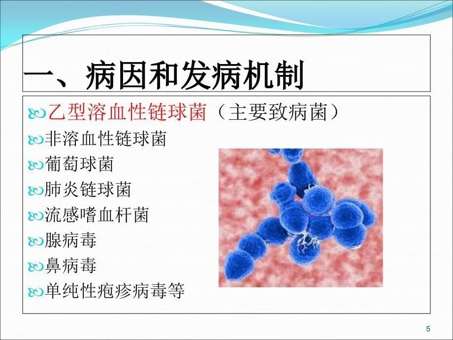 急性扁桃体炎病人的护理PowerPoint 演示文稿_第5页