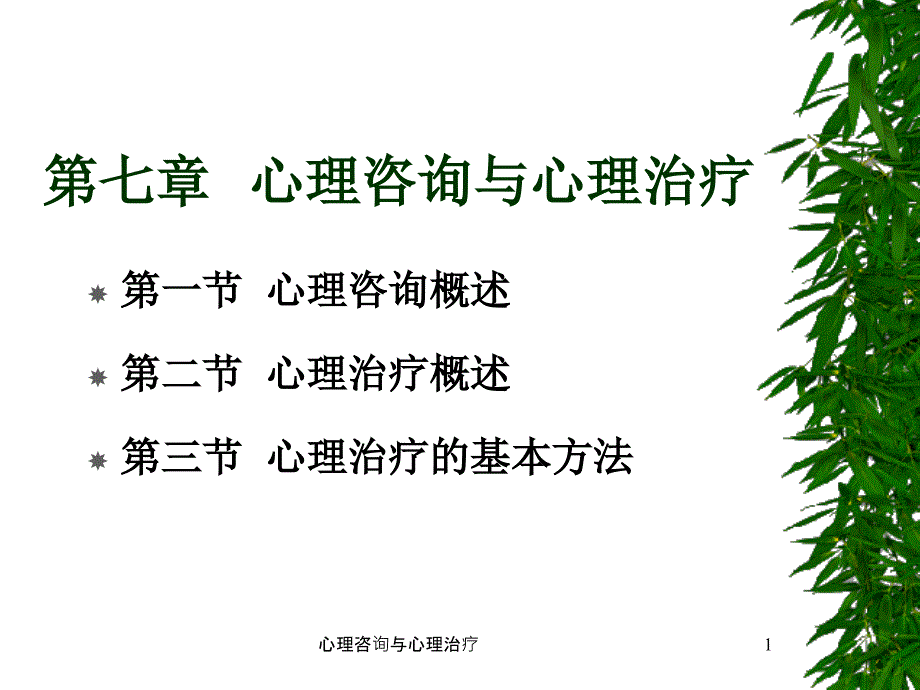 心理咨询与心理治疗课件_第1页