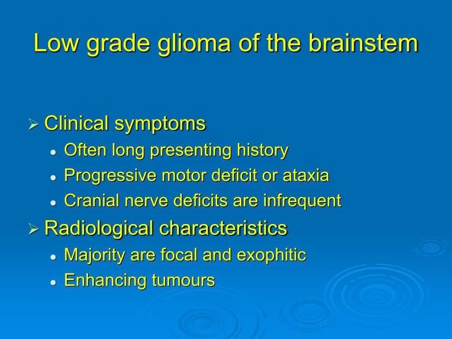 多伦多病童医院脑干胶质瘤PPT_第5页