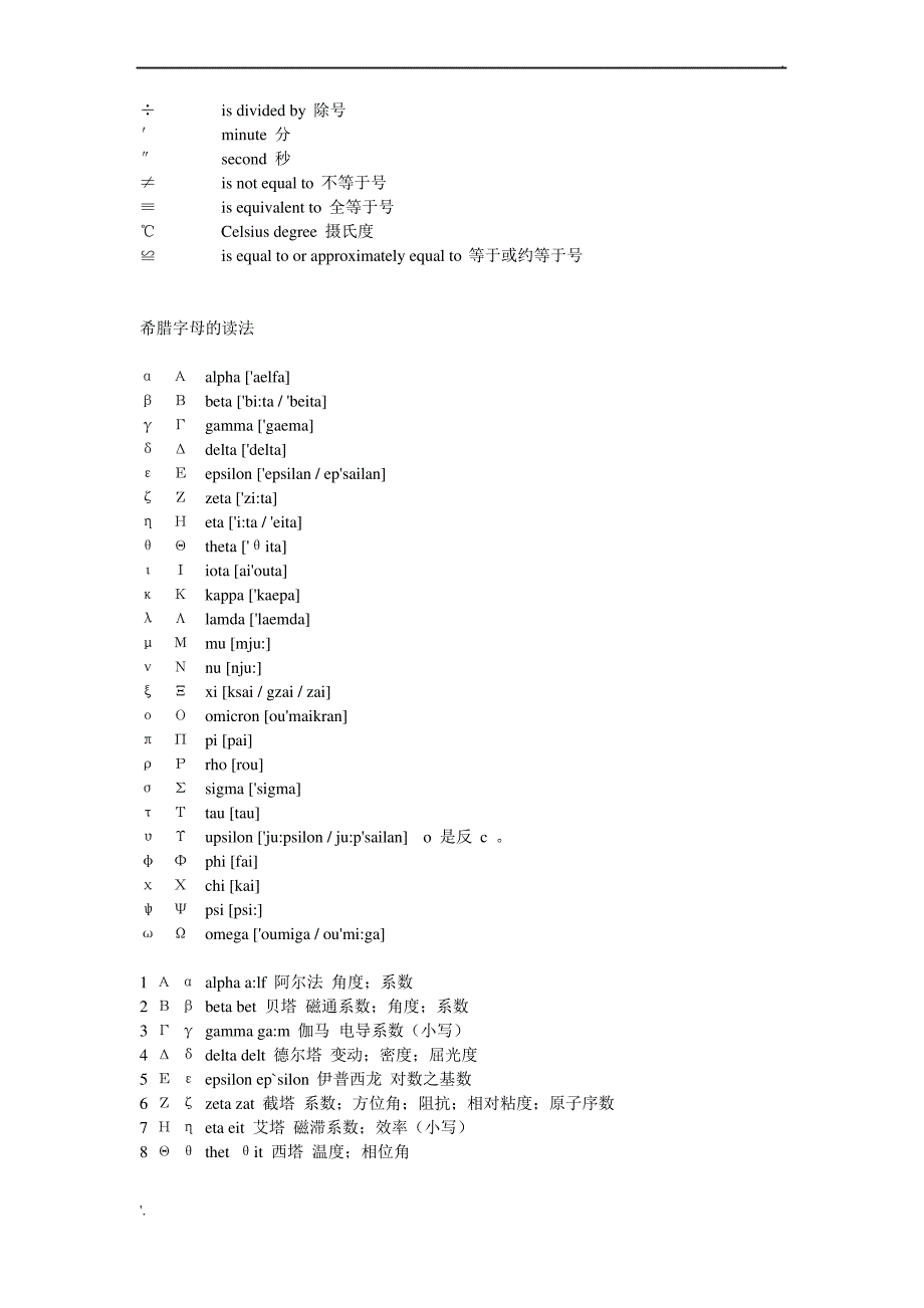 各种特殊的数学符号_第2页