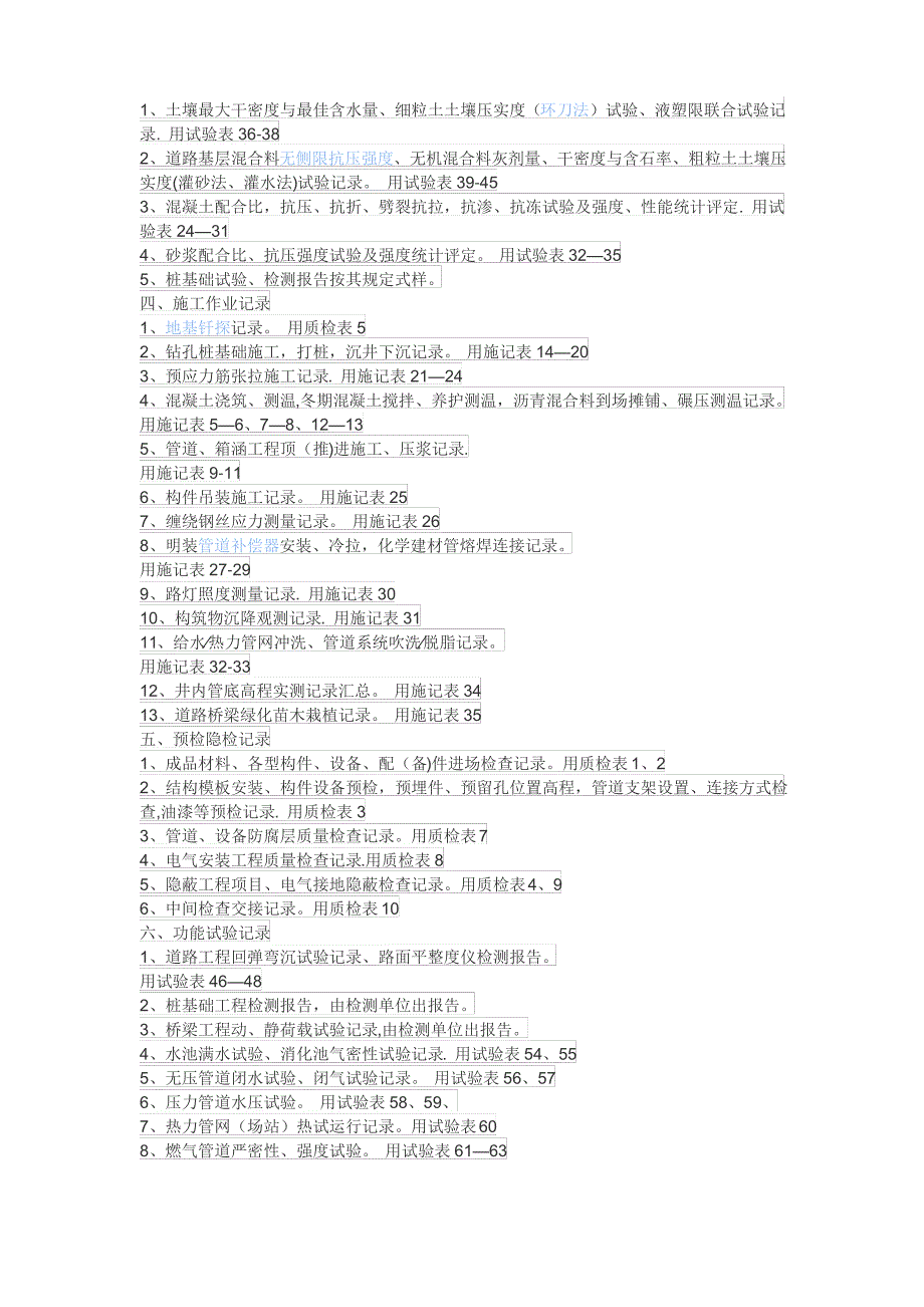 市政道路工程施工资料_第2页