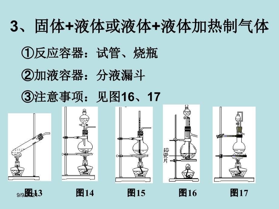 高中化学实验中常见气体制备装置归纳_第5页