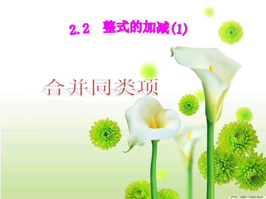 2.2整式的加减1课件[精选文档]_第1页