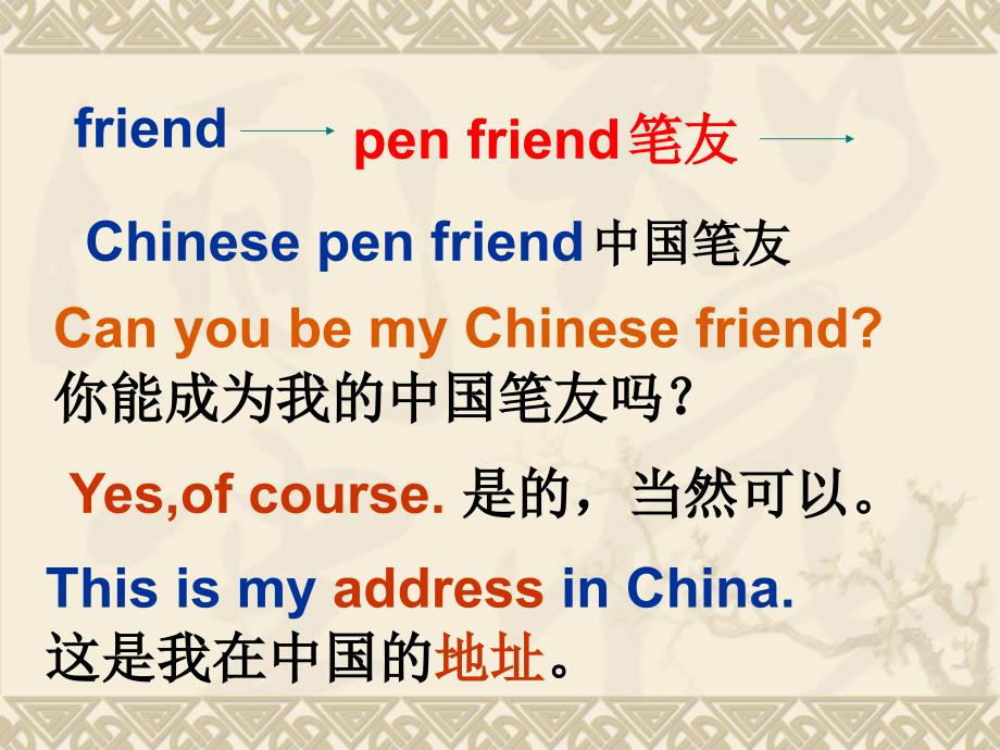 六年级M5U1Can_you_be_my_pen_friend_第4页