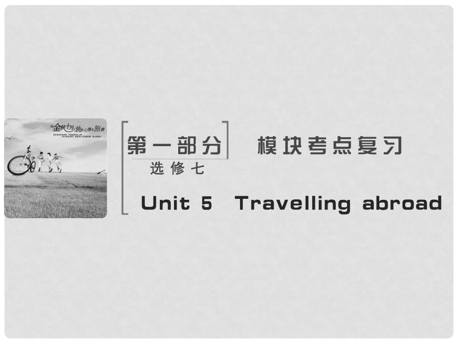 高考英语大一轮复习 Unit 5 Travelling abroad课件 新人教版选修7_第2页