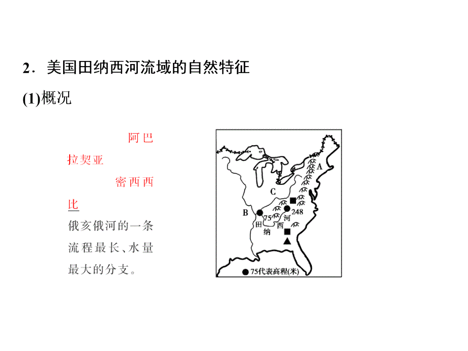 一轮复习地理人教版课件：第三部分第十五章第二讲流域的综合开发_第4页