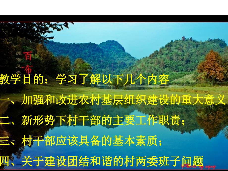 加强和改进农村基层组织建设(新).ppt_第2页