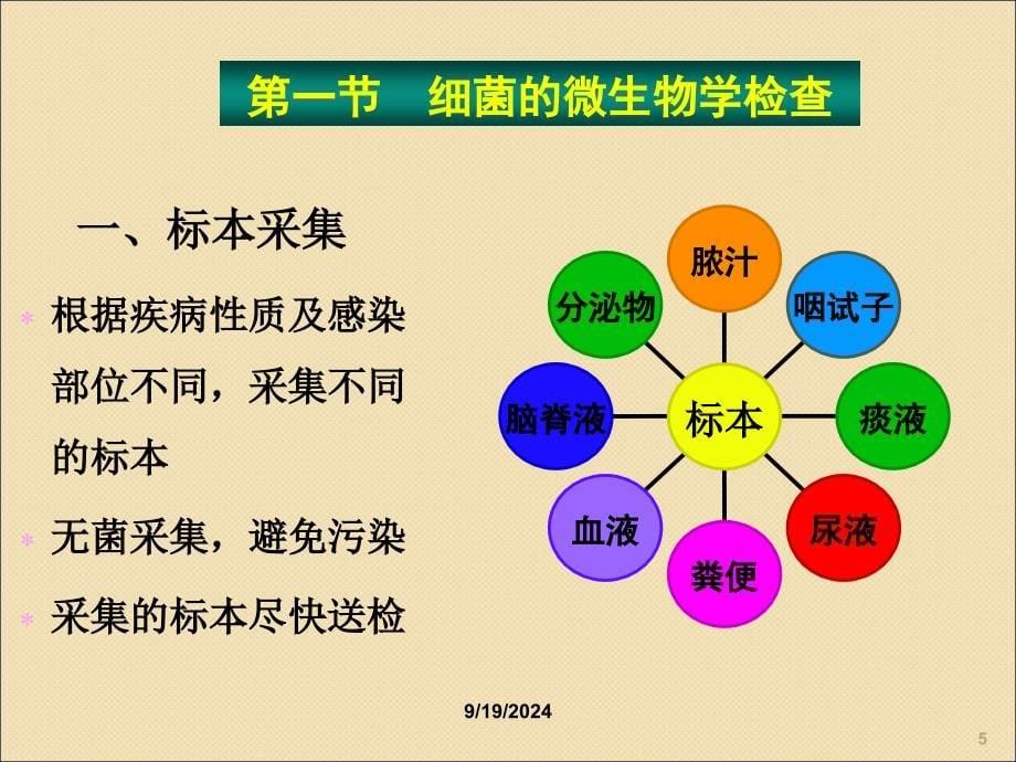 细菌的微生物学检查及防治原则ppt课件_第5页