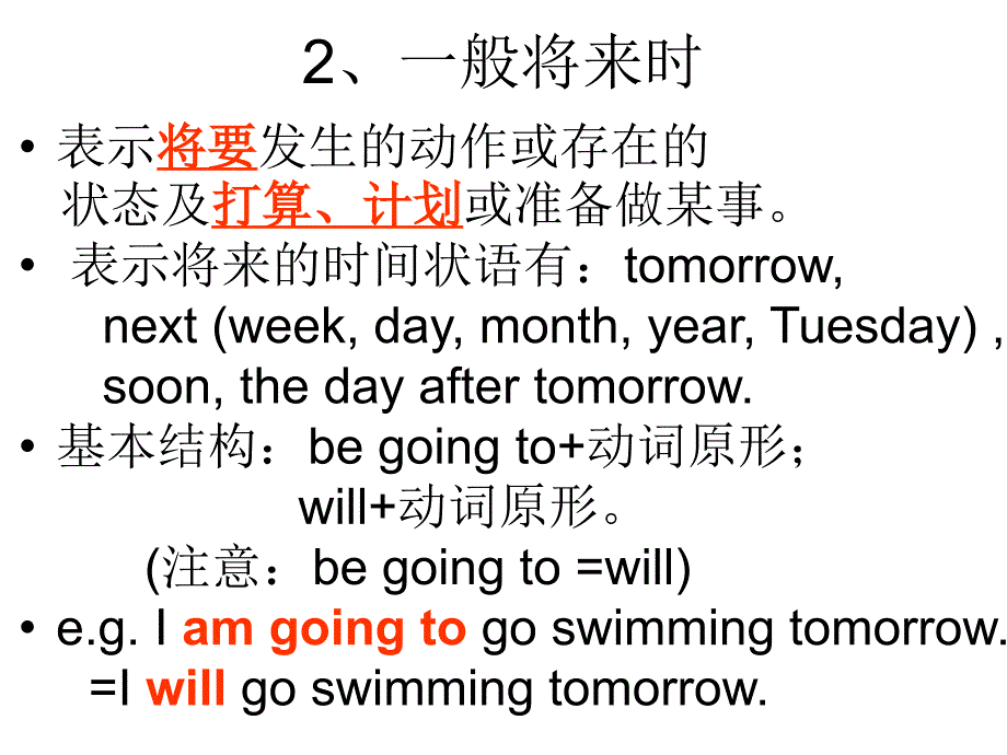 一般过去时与一般将来时的区别_第3页