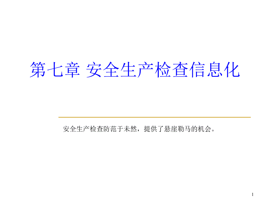 安全生产检查信息化_第1页