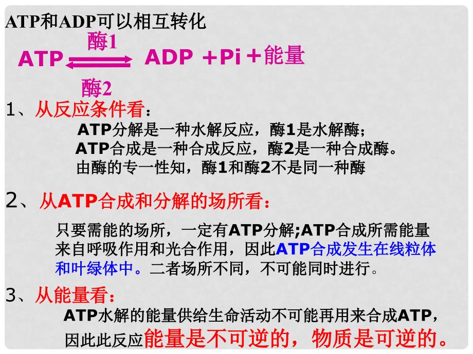 高中生物 第5章 ATP和细胞呼吸课件 新人教必修1_第4页