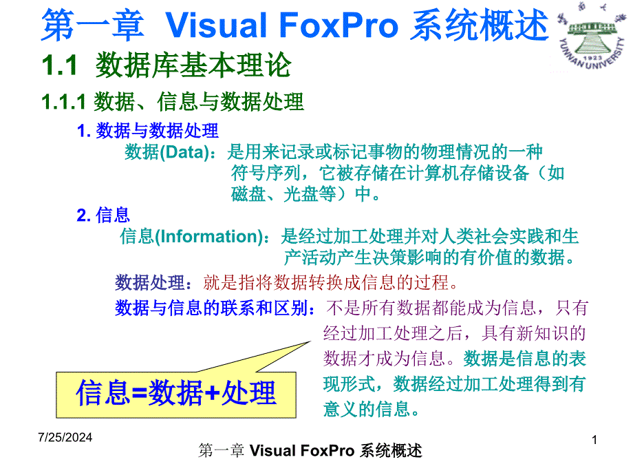 第1章VisualFoxPro系统概述_第2页