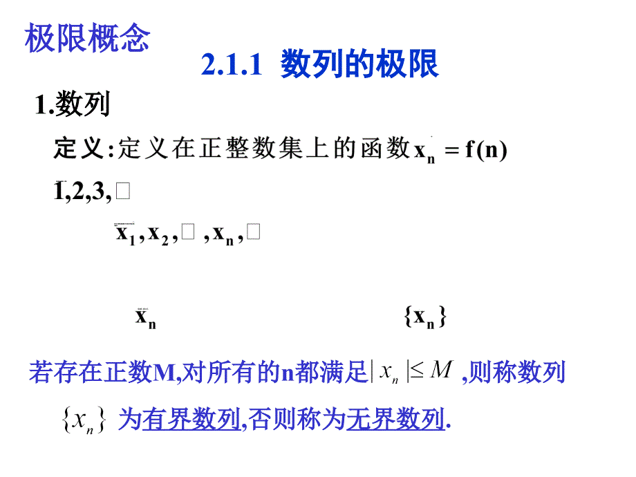 数列极限函数极限PPT课件_第2页