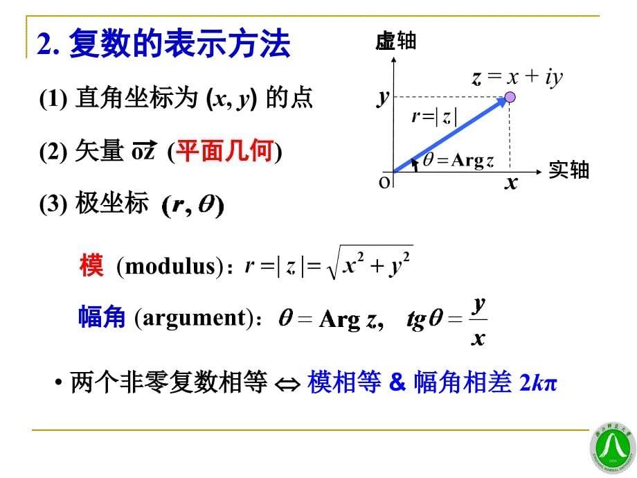 数学物理方法课件：01第一章 复数与复变函数_第5页