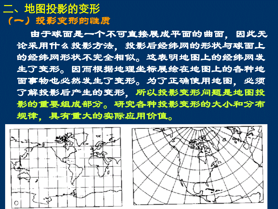 6地图投影的变形PPT_第1页