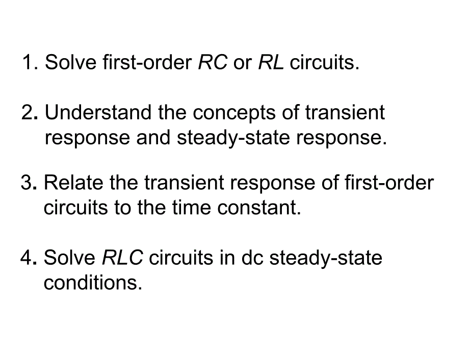 电路与电子技术：Chapter-4 Transients_第2页