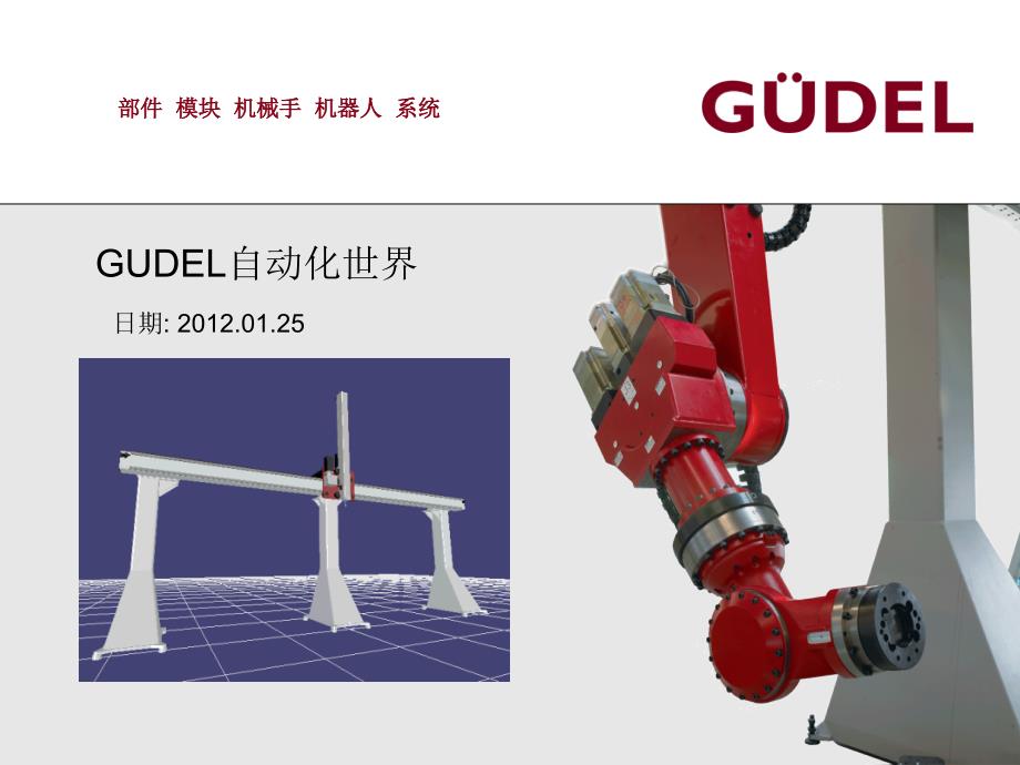 瑞士Gudel公司自动化产品自动上下料简介课件_第1页