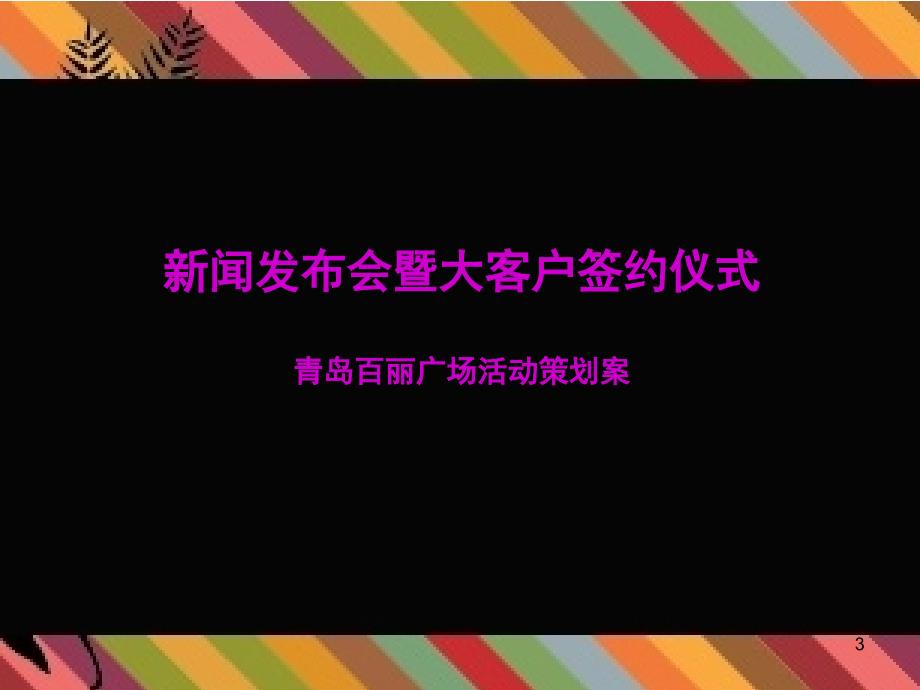 青岛百丽广场大型活动策划案_第3页