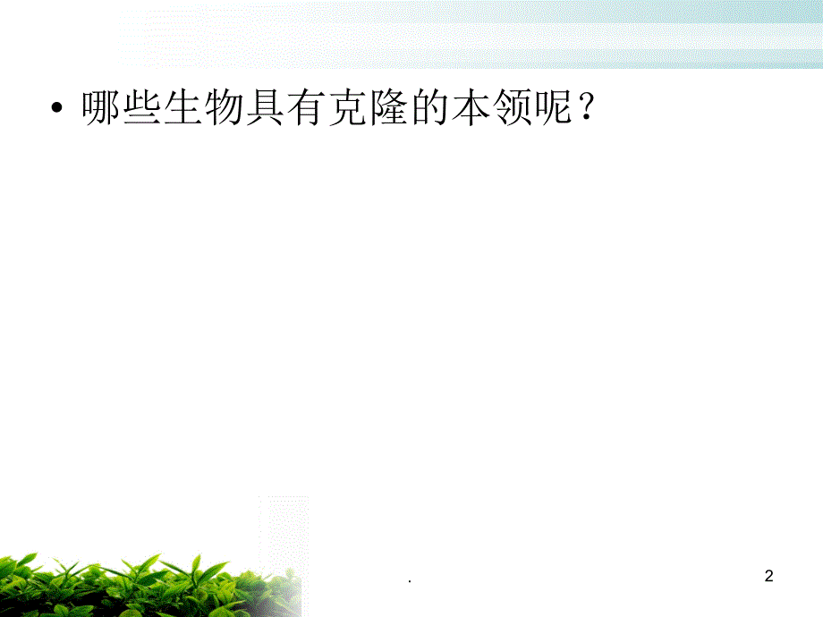 神奇的克隆PPT精品文档_第2页