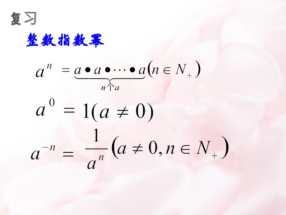 数学必修一北师大版3.2指数概念的扩充ppt课件_第2页