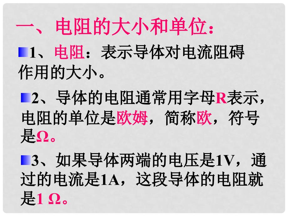 九年级物理上册 12.1 怎样认识电阻课件 沪粤版_第3页