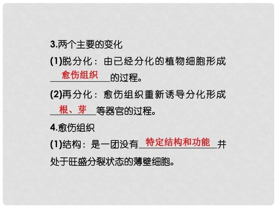 高考生物总复习 第二章第二节 植物细胞工程课件 苏教版选修3_第5页