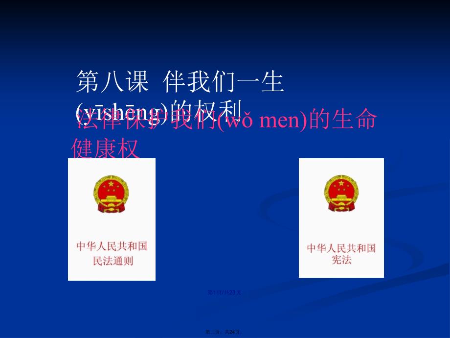 法律保护我们的生命健康权教学学习教案_第2页