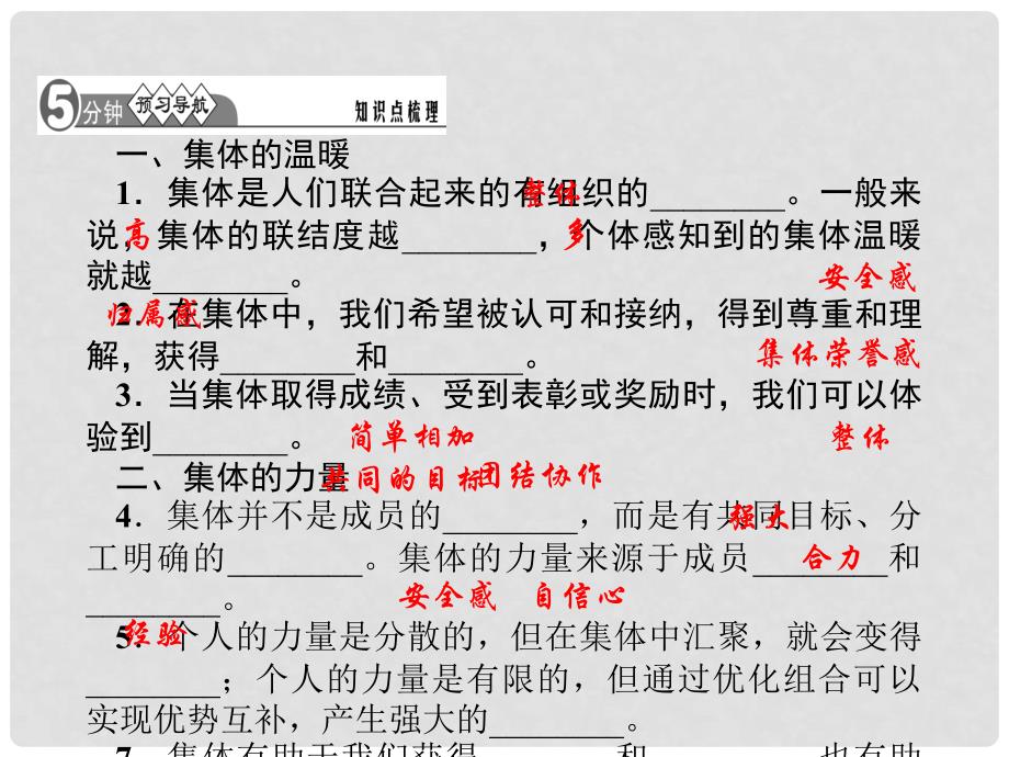 七年级道德与法治下册 3.6.1 集体生活邀请我课件2 新人教版_第2页