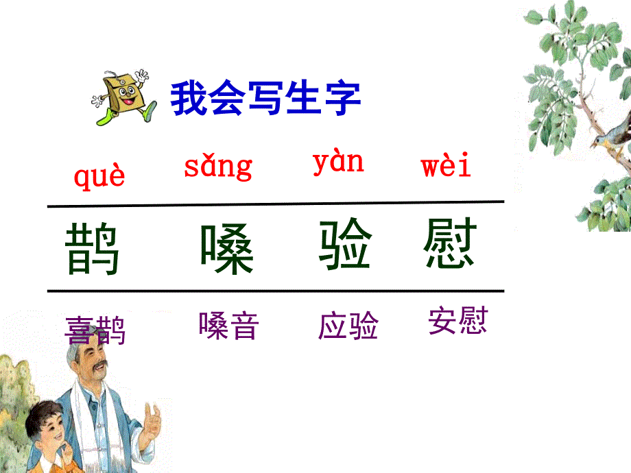 苏教版四年级语文下册鸟语课件_第4页