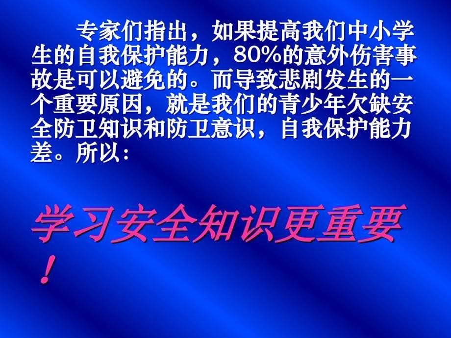 寒假安全教育PPT课件_第5页