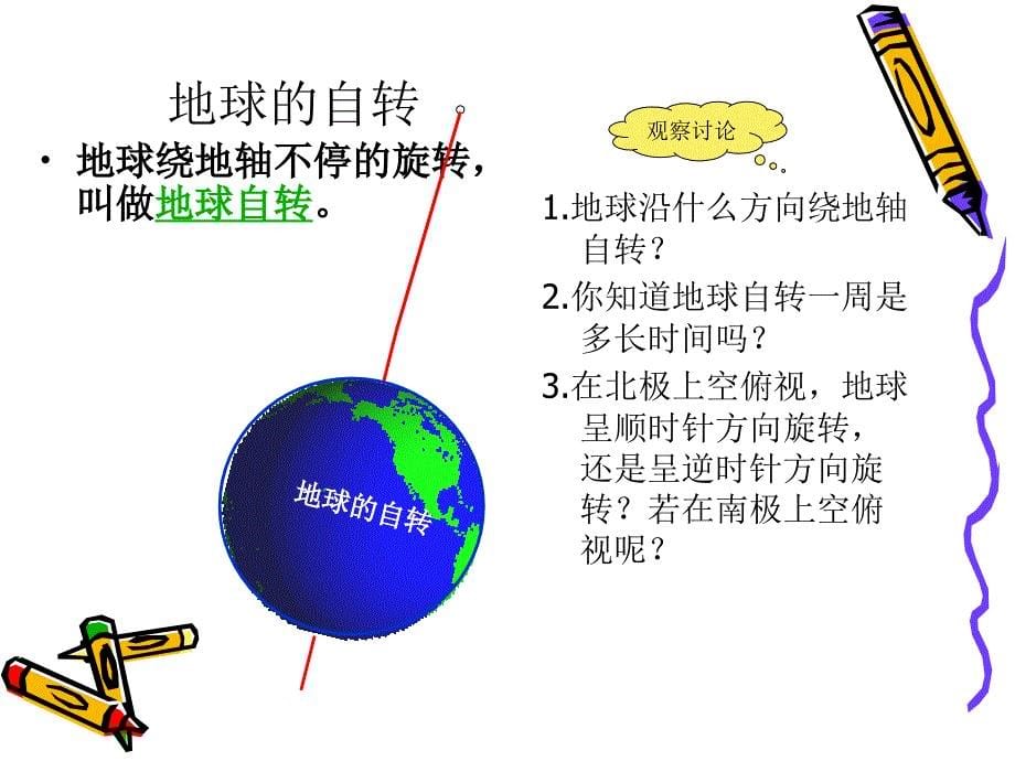 地理七年级上人教新课标12地球上的运动_第5页