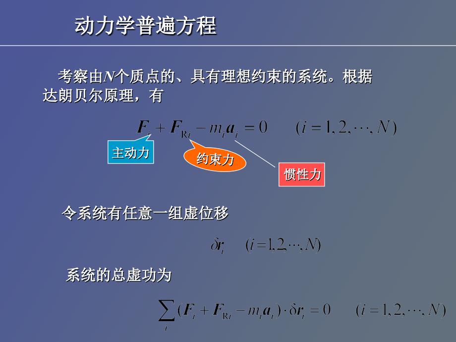 动力学普遍方程及拉格朗日方程_第3页