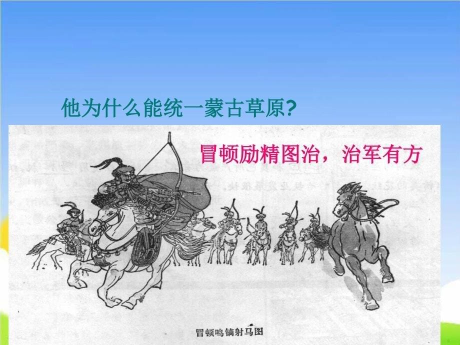 七年级历史匈奴的兴起及与汉朝的和战课件_第5页