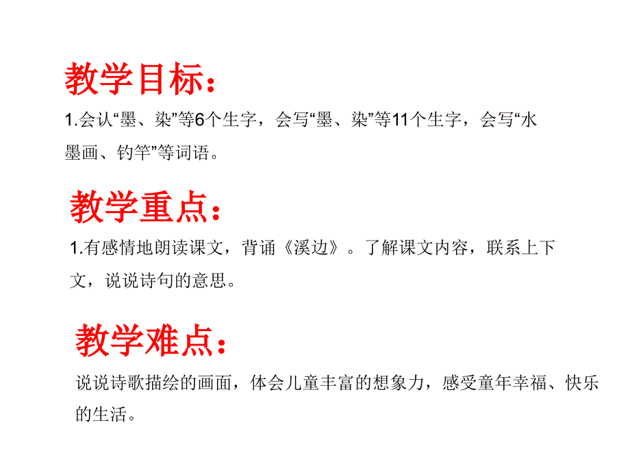 人教部编版三年级下册语文课件18课童年的水墨画19页_第2页