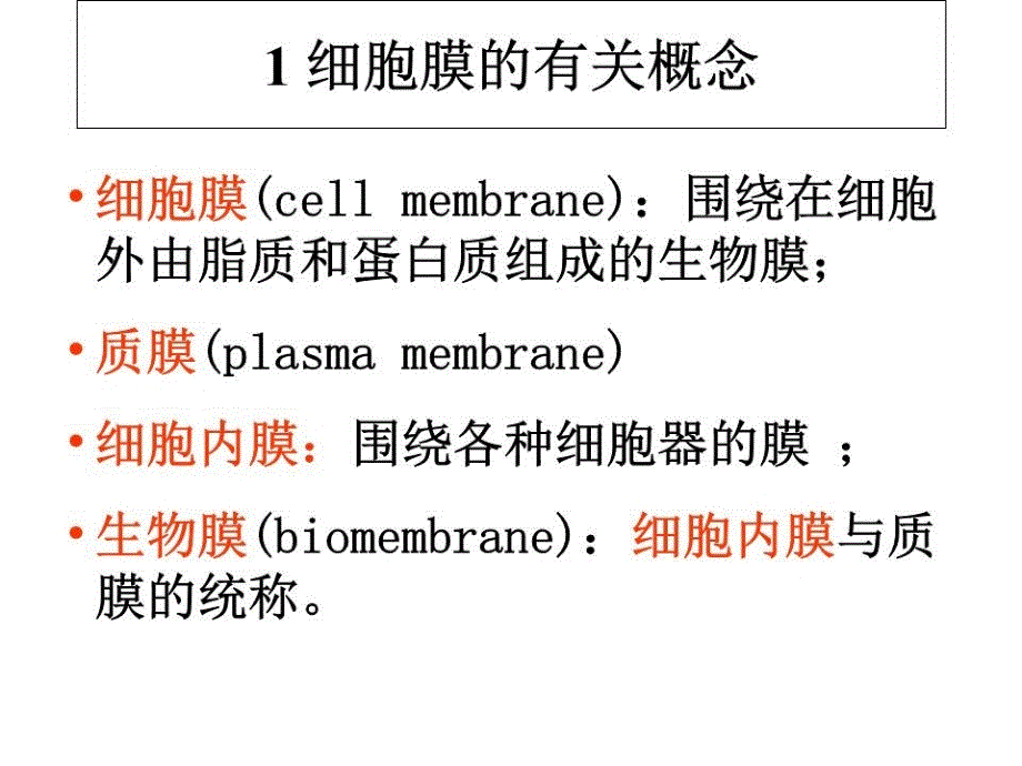 《细胞膜与细胞表面》PPT课件.ppt_第3页