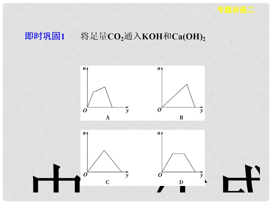 河南省通许县丽星中学高考化学 相互竞争的离子反应和氧化还原反应专题课件_第4页